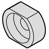 thumbnail of SCHROFF Metallnippel - EINPR.NIPPEL ST.ROSTFR.100ST