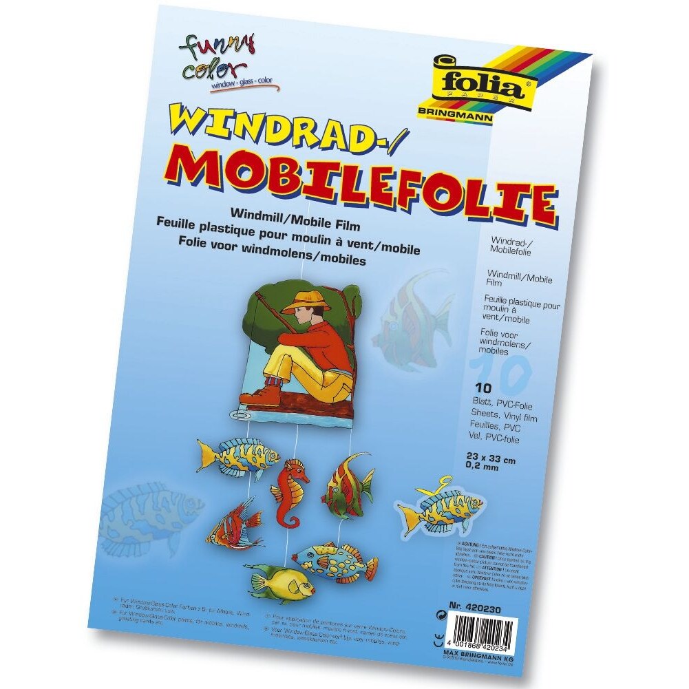 Folia 420500 Fensterfolie Mobile 0,2 mm 50 x 70 cm
