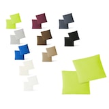 thumbnail of Kissenhülle Kissenbezug Doppelpack mit Reißverschluss  hochwertige Jersey hohe Qualität Apfelgrün 80 x 80 cm