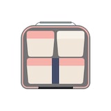 thumbnail of MILAN 085111W - Recipiente para Alimentos Cuadrado 0.33L, Blanco