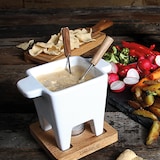 thumbnail of Boska Tapas Fondue Bianco - Kleines Fondueset - Für Käsefondue und Warme Saucen - Fondueset - Mit teelicht - Für 1 bis 2 personen - 300 ml