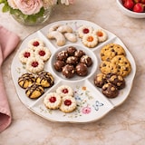 thumbnail of Dancing Butterflies Servierplatte Porzellan Ø 25,5 cm floral rund Schmetterling