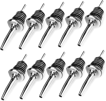 Versatori per bottiglie in acciaio inossidabile - set da 10