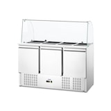thumbnail of Royal Catering Bajomostrador refrigerado - con cubierta de vidrio -  - 368 L - para 8 contenedores GN - 137 x 137 cm