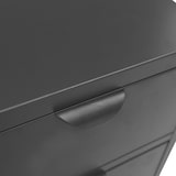 thumbnail of vidaXL Sideboard Anthrazit 75x35x70 cm Stahl und Hartglas