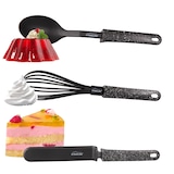 thumbnail of STONELINE® 9-tlg Küchenhelfer Set, Kunststoff, mit praktischer Stütze, für Antihaft Kochgeschirr