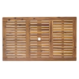 thumbnail of Möbilia 5-tlg. Garten-Sitzgruppe | 1 Tisch, 4 Armlehnstühle | Akazie-Holz natur | 31020021 | Serie GARTEN