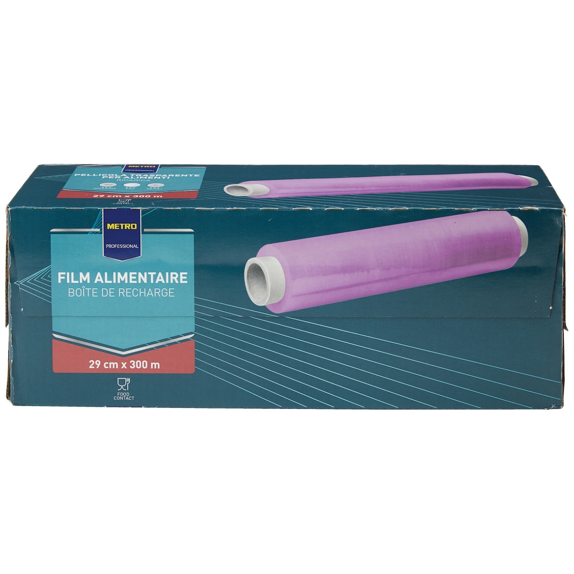Film alimentaire 29 cm x 300 m x 4