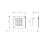 thumbnail of Kleinraumventilator Punto M 100 T LL Weiß 18