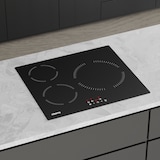 thumbnail of CIARRA Placa de inducción de 60 cm, placa de inducción integrada de 3 zonas con temporizador VM3BIH-A