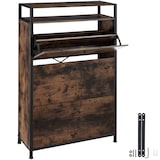 thumbnail of tectake Schoenenkast - Industrieel hout donker, rustiek, 81 cm - 404539