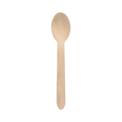 18 lots de 10 Cuillères, bois "pure" 16 cm naturel