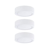 thumbnail of Paulmann Éclairage sous-meubles LED Pukk 3x3,5W 65mm 3x210lm 230V rond Blanc 99989