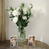 thumbnail of Relaxdays Tischaufsteller 10er Set, A5 Aufsteller, Thekenaufsteller Menükarten, Werbung & Hochzeit, Acryl, transparent