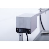 thumbnail of METRO Professional Holzkohle-/Spanferkelgrill, Edelstahl, 160 x 42 x 95 cm, mit elektrischem Drehspieß, inkl. Grillabdeckung, silber