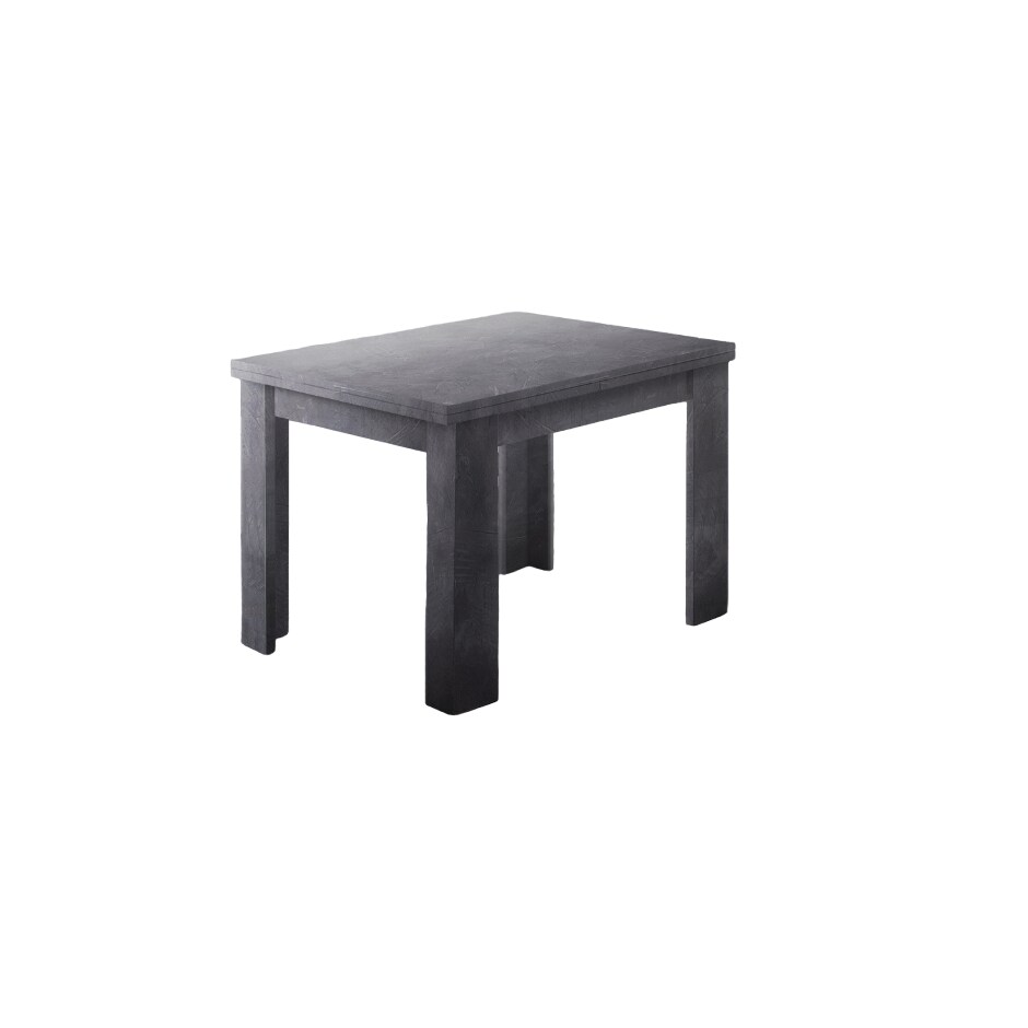 Web Furniture JESI Tavolo Libro Melaminico 90cm Allungabile   Ardesia