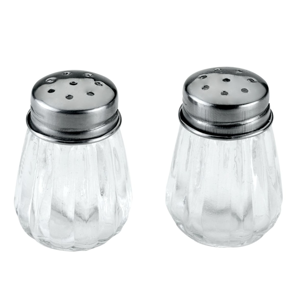 2er Set Mini Salz- und Pfefferstreuer Salzstreuer Streuer Glas