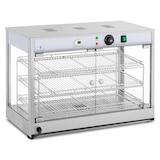 thumbnail of Royal Catering - Royal Catering Vitrine Chauffante Présentoir Chauffant De Comptoir Présentation RCHT-1200B (3 Étages De 59 x 32 cm, 1200 W, 25-85