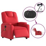 thumbnail of vidaXL Massagesessel Elektrisch Rot Kunstleder