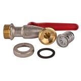 thumbnail of Messing Kugelauslaufhahn 3/4 Zoll Absperrhahn Kugelhahn Garten Auslaufhahn