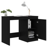 thumbnail of vidaXL Bureau 100x50x76 cm bewerkt hout zwart