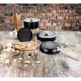 thumbnail of Magefesa Ares Set di Pentole Induzione 6-Piece Antiaderente Casseruoli, Padelle Design Vintage, Nero