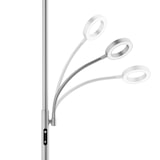 thumbnail of Deckenfluter Auralis LED 20W, Leselicht, dimmbar - Nickel matt