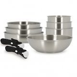 thumbnail of Menastyl - Set 9 pièces iris poele casserole wok poignee en acier inoxydable inducti
