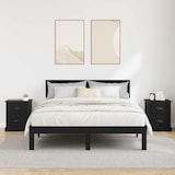 thumbnail of vidaXL Nachttisch 2 pcs Schwarz Eichen-Optik 39 x 39 x 47.5 cm