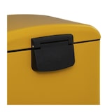 thumbnail of Poubelle 30 Litres en Métal Jaune ouverture à pédale