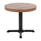 thumbnail of Plateau de table rond Bolero 60 cm effet bois vieilli