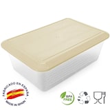 thumbnail of Pack 12 Bandeja para descongelar alimentos 6,5l (Tapa Beige) - Sin BPAs. Hostelería, restaurantes, cocinas…