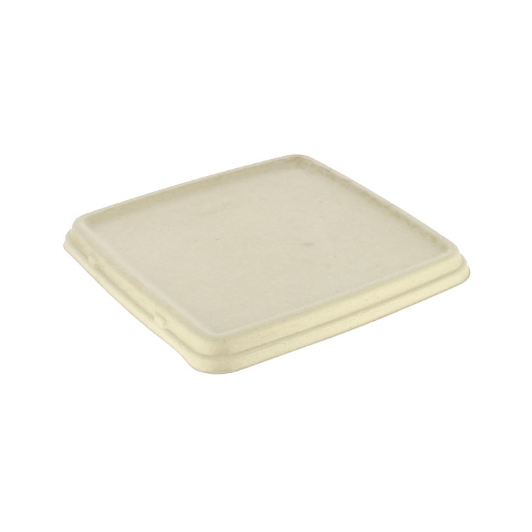 MONOUSO - Suikerriet Deksel voor Container 23x23cm (300 Stuks)