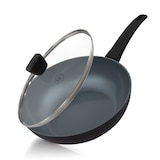 thumbnail of BE Living Wokpan met Deksel – Ø 28 cm – Keramisch – Inductie – PFAS Vrij Anti Aanbak – Delight Series