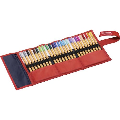Fineliner point 88® - Rollerset, mit 25 Stiften