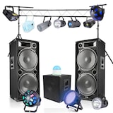 thumbnail of Pack de 11 jeux de lumière + portique et pack sono