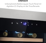 thumbnail of Klarstein Reserva 12 Uno Weinkühlschrank 12 Flaschen 31 Liter Edelstahl Edelstahl
