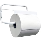 thumbnail of Tecnokit Dispenser portabobina carta a muro, viti e tasselli per montaggio inclusi, molle incluse, Bianco, porta rotolo da cm 29, 40X30X16 H