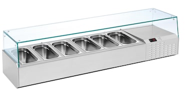 METRO PROFESSIONAL Vitrinette réfrigérée GN 1/3 50 L, 135W