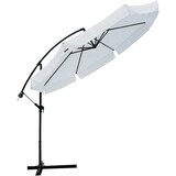 thumbnail of Garden Friend Ombrellone tondo Braccio laterale copertura in poliestere Struttura in acciaio Con Manovella 3 m x 3h m bianco