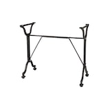 thumbnail of Pied de table brasserie 82x38 en métal noir Ruben