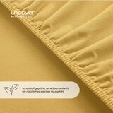 thumbnail of Uncover by Schiesser Spannbettlaken New Jersey - Edeljersey - 100 x 200 cm - Senf