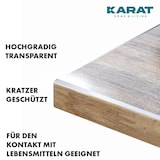 thumbnail of KARAT Tischfolie Imperial Transparent Mattiert mit abgeschrägter Kante 60 x 205 cm