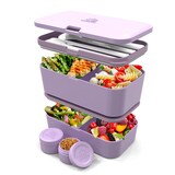 thumbnail of Bento Encastrable 1,5 l violet lavande -  150.00 cl Rectangulaire Plastique Umami 19.00x12.00 cm