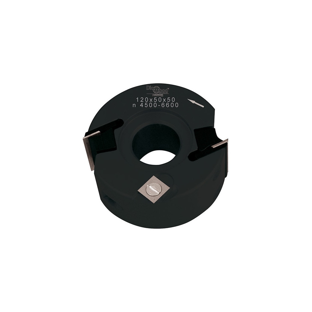 Porte-outils de toupie à feuillurer et profiler D. 120 x Al. 50 x Ht. 50 mm Z 2 et V 1+1 - Diamwood