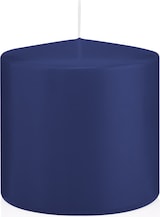 thumbnail of Wiedemann Kerzen Große Stumpenkerzen Dunkelblau Ø 98 x 100 mm, 6 Stück, 75 Brenndauer