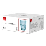 thumbnail of Bormioli Rocco Barshine Box 6 hohe Gläser Blaues Glas 38Cl