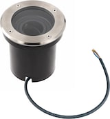 thumbnail of 10 Watt runde LED Einabu Boden-Spot Bodenleuchte Bodenstrahler Wegleuchte | schwenkbar aus Edelstahl | Ø130 x 129mm (B. x H.) | 1000 Lumen | Warmweiß
