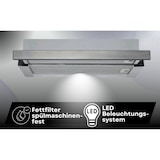 thumbnail of PKM Flachschirmhaube KHU-60EB 60cm Dunstabzugshaube ausziehbar Edelstahlblende