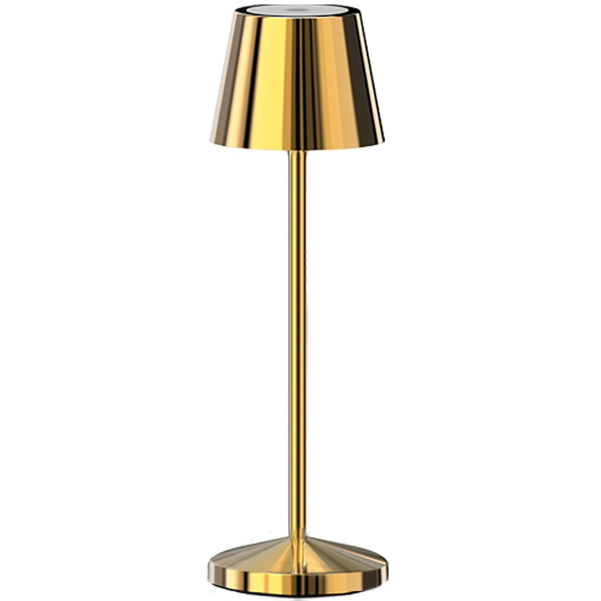 Lumisky Lampada da tavolo senza fili EMILY H25CM Acciaio Dorato